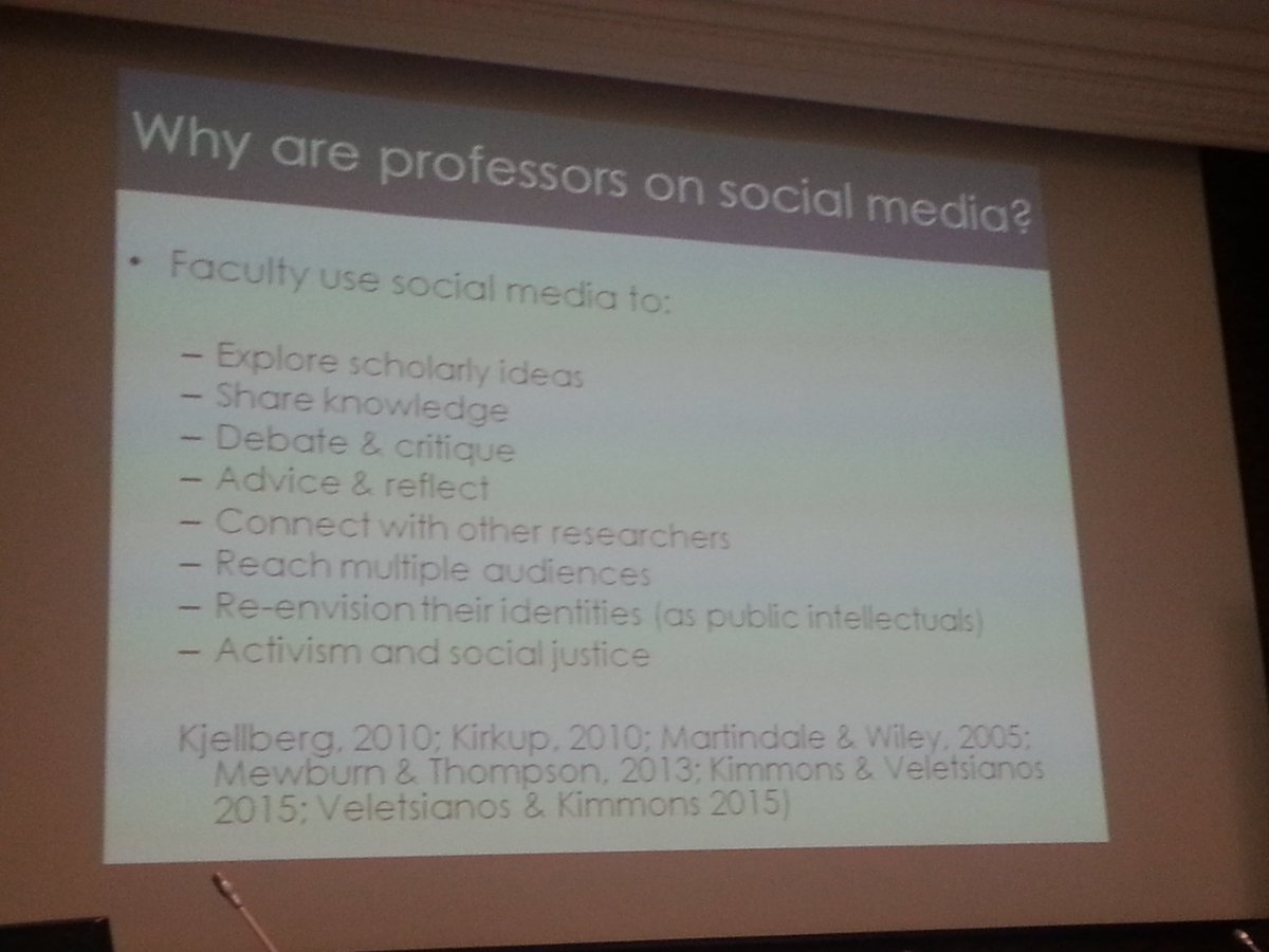 mmaina's tweet photo. Faculty use of Social Media #eco4learn https://t.co/xzaHzz5QFj