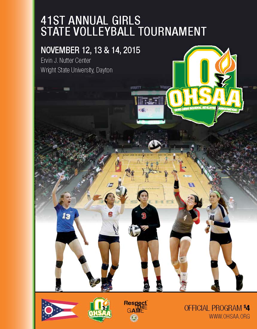 OHSAASports's tweet photo. #OHSAA VOLLEYBALL: The state tournament begins today at noon at WSU! Live stats: https://t.co/lftIErPtDu - https://t.co/9IzBW05w0J