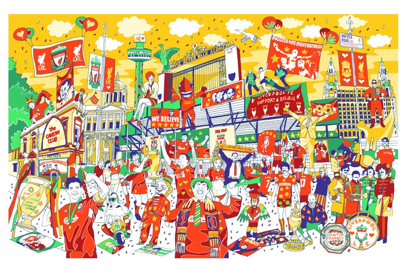 Queen_Kwak's tweet photo. LiverpoolFC print now available, can be personalised. https://t.co/durTThTLrA #liverpoolfc #perfectpresent #football https://t.co/f2UrusvEny