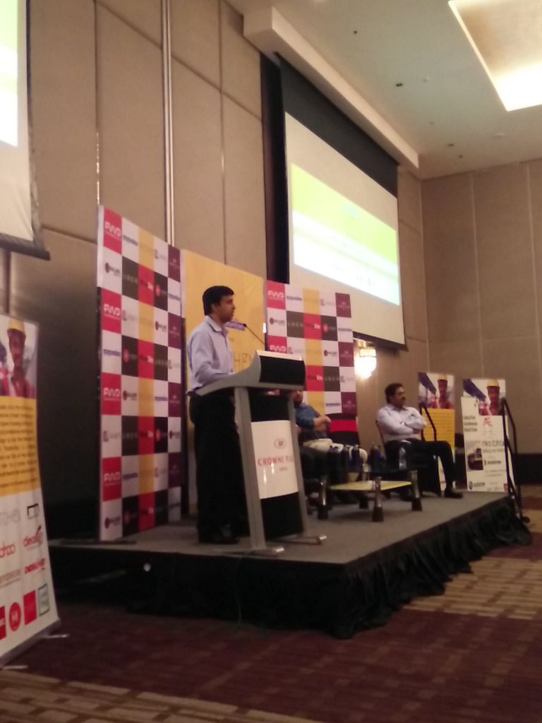 VarunPriyan's tweet photo. Interesting session by Jayashankar Prasad, CEO of KSUM on business house's role on startup ecosytm.#makesomethingnew https://t.co/uwrm3ckydz