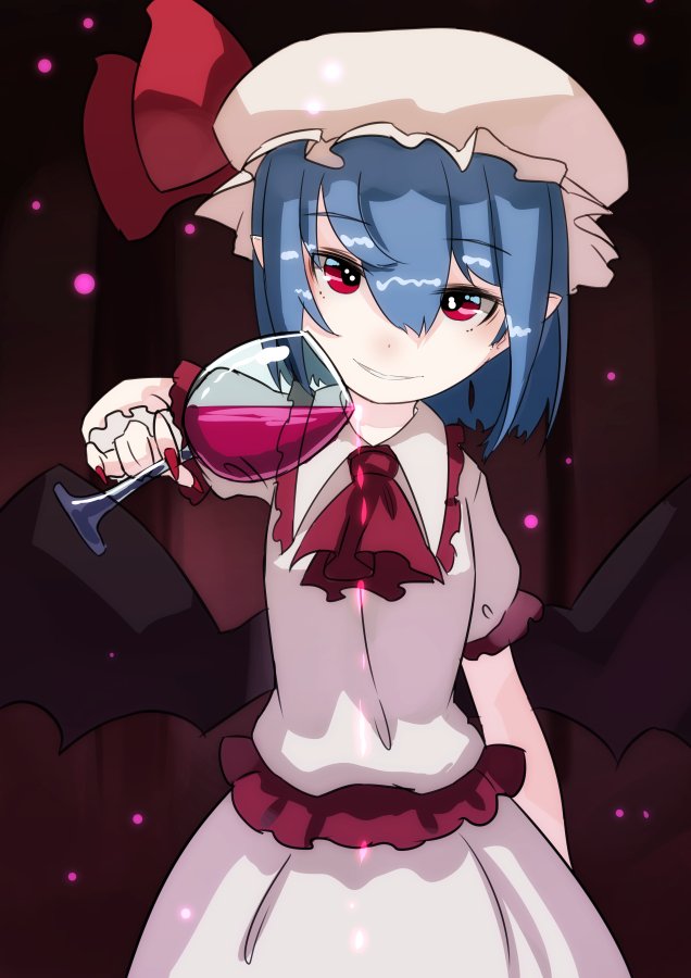 レミリア・スカーレット 「レミリア#深夜の真剣お絵描き60分一本勝負 」|はしろのイラスト