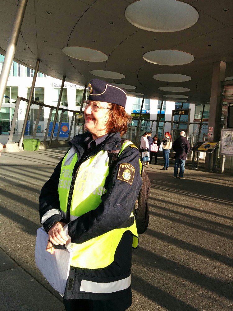 Poliisin tiedotuspäällikkö Eva Gun Westford sanoo, ettei poliisi ehdi tarkastaa kaikkia.