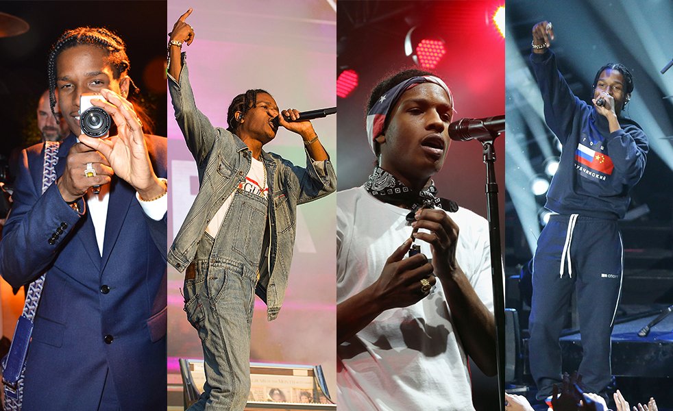 VogueFrance's tweet photo. Take a look at @ASAPMOB's best looks as his #style star continues to rise: https://t.co/uPIj4Mfycj https://t.co/1i7b8n5XL6