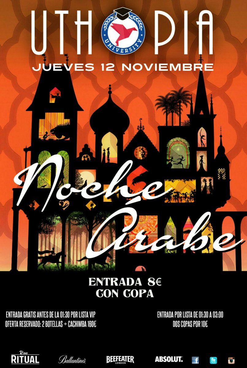 NoelKudeta's tweet photo. Fines de semana en Uthopia !!

3 plantas 3 estilos de musica

Apuntate en lista de invitados o reservados 619814219 https://t.co/0yjeTIC7At