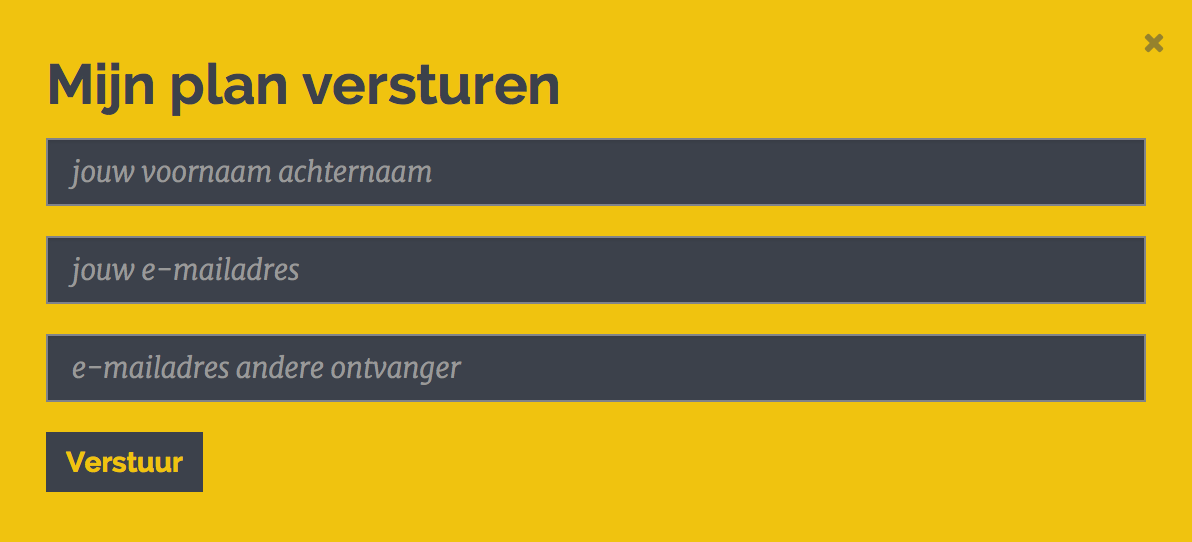 Je kunt straks je plan dat je in <a href="/mijndoelen/">mijndoelenstellen.nl</a> hebt gemaakt delen door het aan iemand anders te mailen.