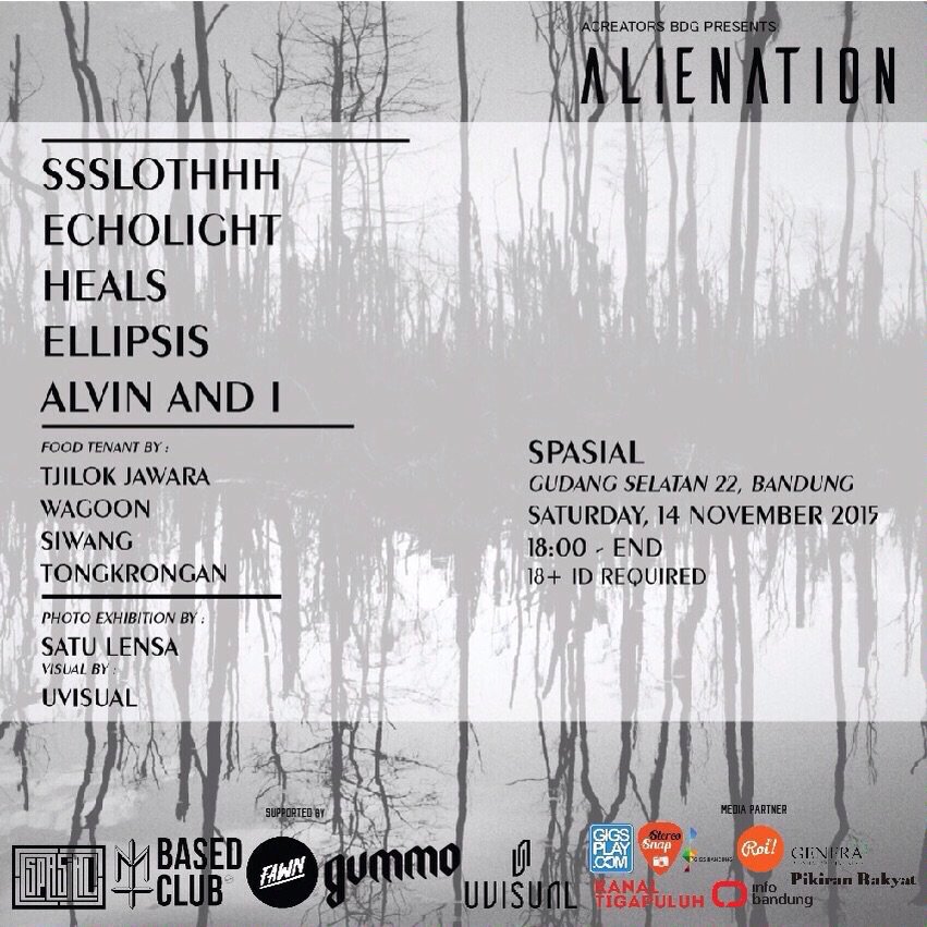 14 Nov: #Alienation at SPASIAL w/ <a href="/_echolight/">Echolight</a>  Info: <a href="/ACreatorsBDG/">ACREATORSPOJECTS</a> "