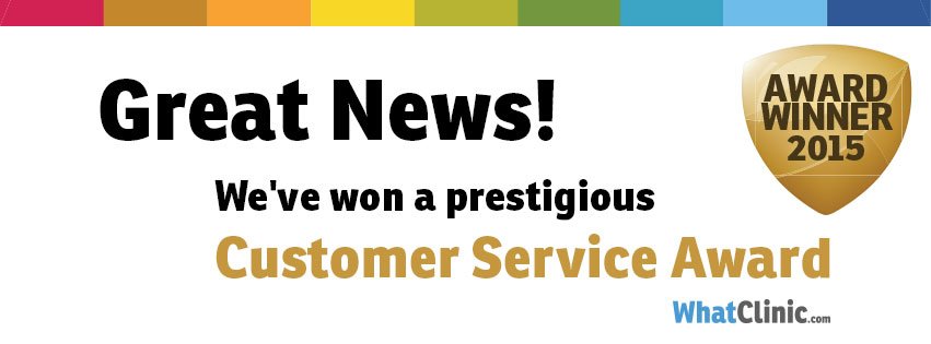 PureLiteKent's tweet photo. PureLite has been awarded with WhatClinic Customer Service Award 2015 #WhatClinicAwards2015 https://t.co/ITonZ1VmsY