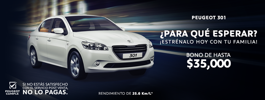 PeugeotVhsa's tweet photo. ¡Estrena un #Peugeot301 con tu familia!
Bono de hasta $35,000 pesos 
No esperes más y realiza tu prueba de manejo https://t.co/wh3QQUeSzj