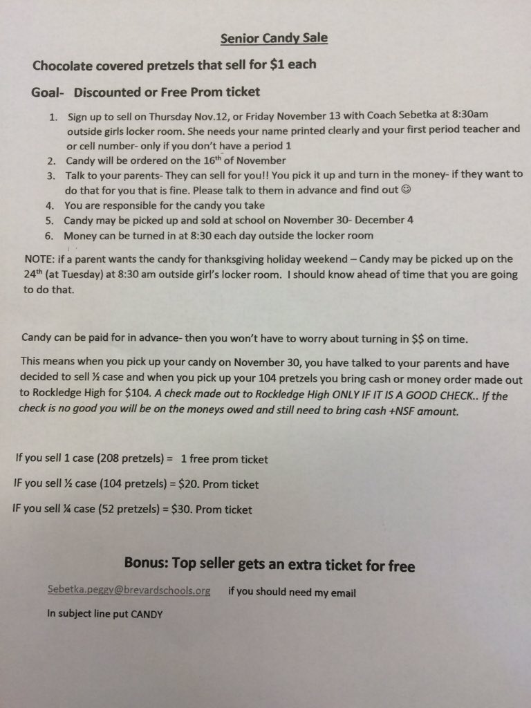 rockledgeSGA's tweet photo. Seniors: read for info about a FREE prom ticket! https://t.co/8RPEfhMmcG