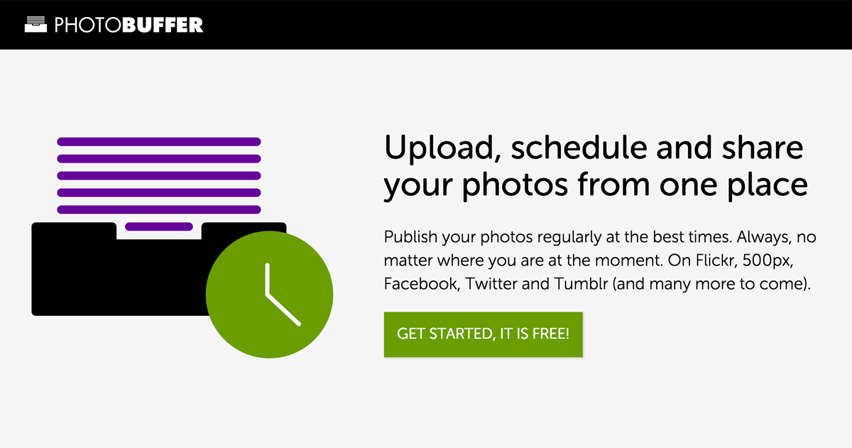 PhotoBufferApp tweet picture