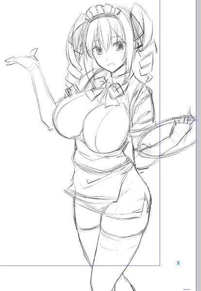 冬コミは創作でいくことにしました。昔お蔵入りになったCG集のリベンジでこの娘のおねショタ本作ります 