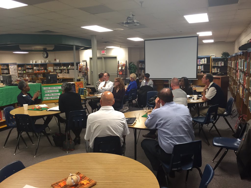 Great meeting today with the KBA and Principals. That connection is critical for student success!