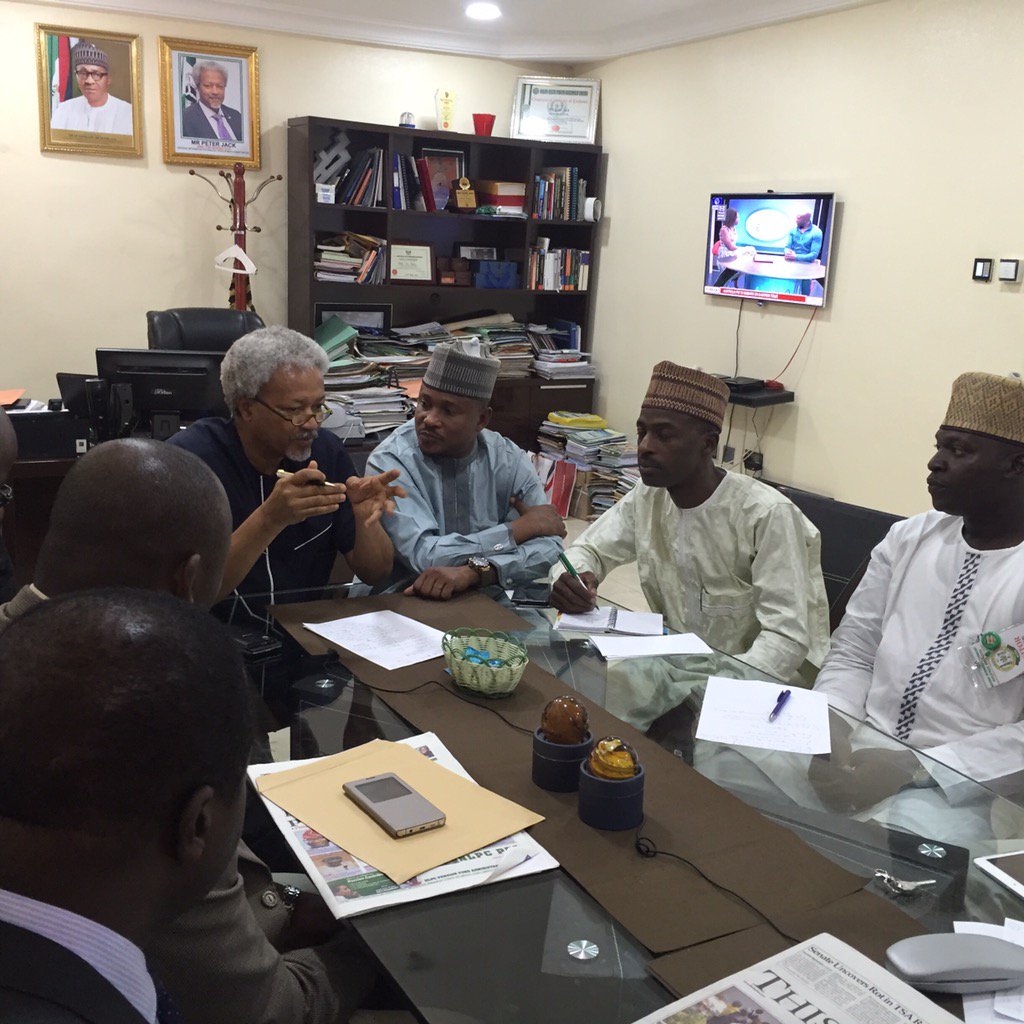 ictsokoto's tweet image. Commissioner @MinSciTechSok @zarummai &amp;amp; Director ICT with DG NITDA #PeterJack #NITDACourtesy Abuja.@AWTambuwal ✔️🇳🇬👏