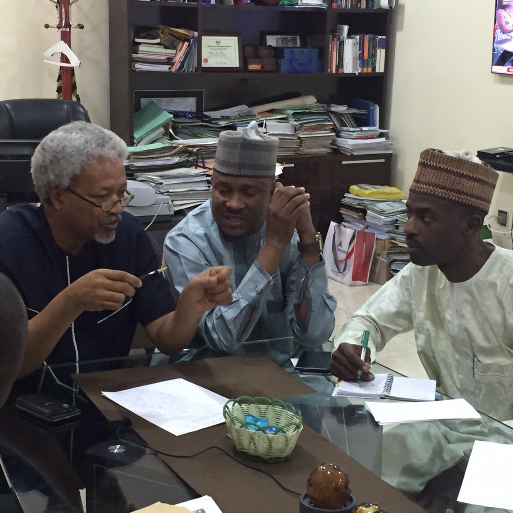 ictsokoto's tweet image. Commissioner @MinSciTechSok @zarummai &amp;amp; Director ICT with DG NITDA #PeterJack #NITDACourtesy Abuja.@AWTambuwal ✔️🇳🇬👏