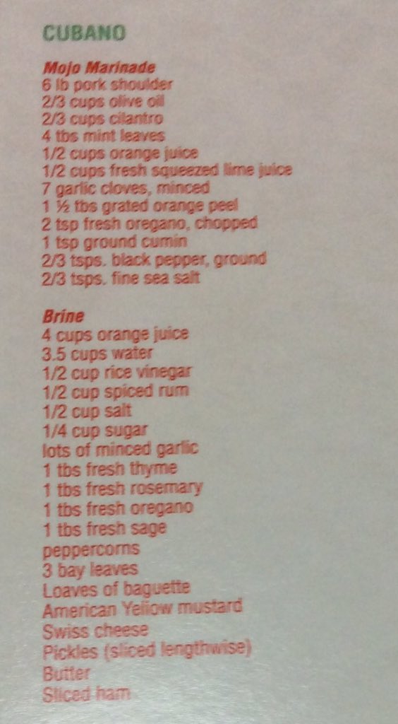 大刀 ザ ヒュージザンバー على تويتر 続き オレンジピール 大さじ1と1 2 フレッシュオレガノ 小さじ2 クミン 小さじ1 粗挽き胡椒 小さじ2 3 海塩 小さじ2 3 ここまでがマリネ液 直前に肉を漬けるヤツ 続きます T Co Wdvncnoamw