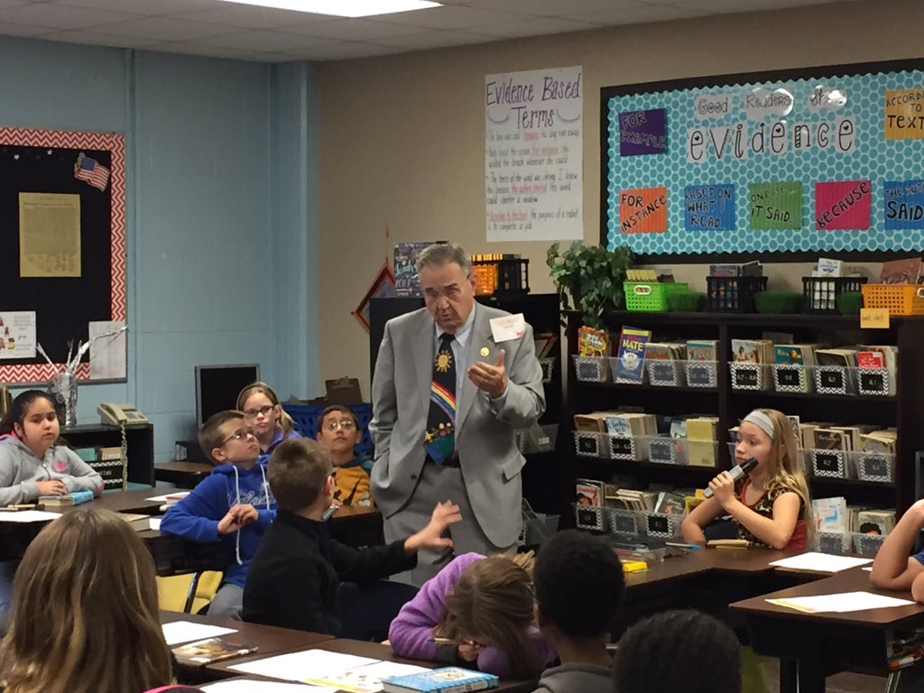 Fern Creek Elementary students learning about careers from some amazing professionals! Great start to Career Day!!