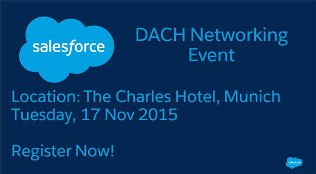 Salesforce is building its impressive team in DACH - come hear about the company’s... sforce.co/1Nt5lWd