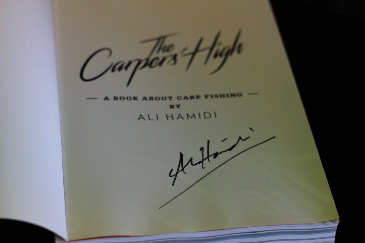 OutlawProKent's tweet image. Win a signed @AliHamidi Carpers' High book! Simply retweet to win! Enter again on Facebook and Instagram.
