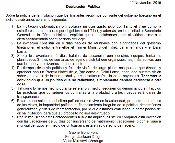 Giorgio Jackson tweet media