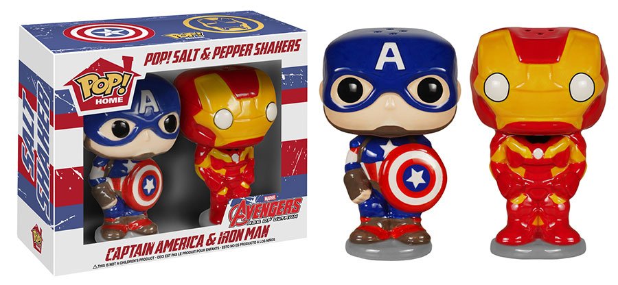 OriginalFunko's tweet photo. RT &amp; follow @OriginalFunko for a chance to win a set of Captain America and Iron Man Pop! salt and pepper shakers! https://t.co/brBXqGynts