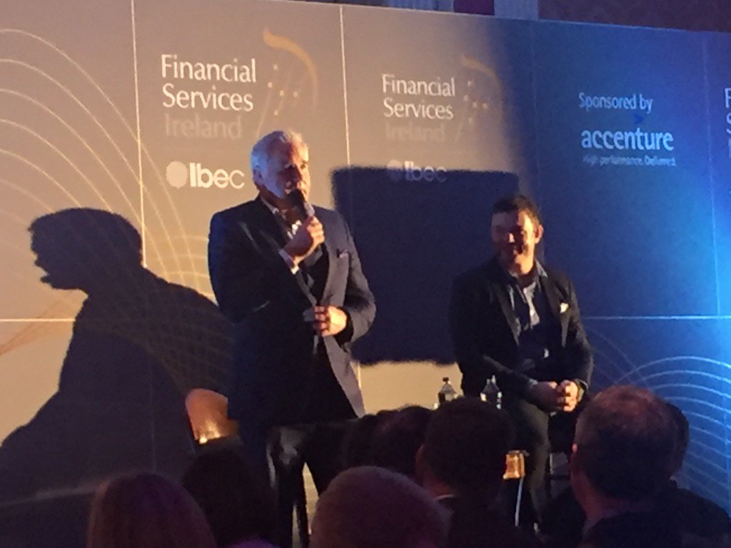EddieMCullen's tweet photo. Brent and Brian entertaining the room #fsiannualdinner https://t.co/xRGjyVSItU