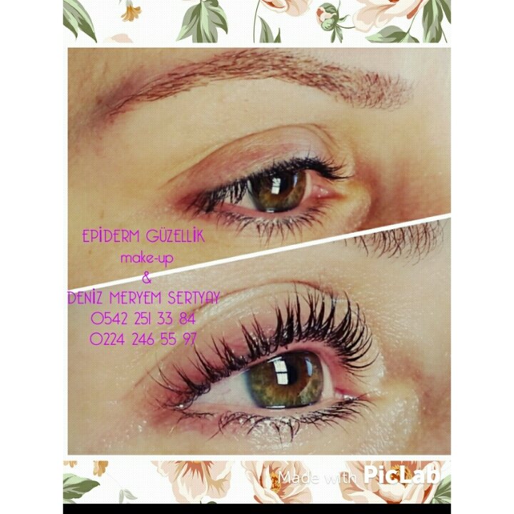SertyayD's tweet photo. KİRPİK PERMASI 
Uzm.Estetisyen &amp; Permanent Make - up Deniz Meryem Sertyay / Bursa İletişim 📞 0542 251 33 84 https://t.co/Ll9PMFZe6V