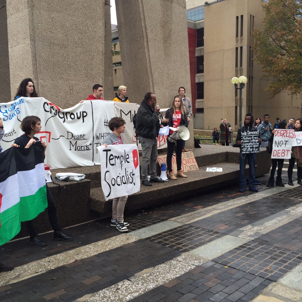 fem_alliance's tweet photo. Dr. Anthony Monteiro speaking at the Million Student March at @TempleUniv #MillionStudentMarch #MSMPhilly https://t.co/0yMa6JrM93