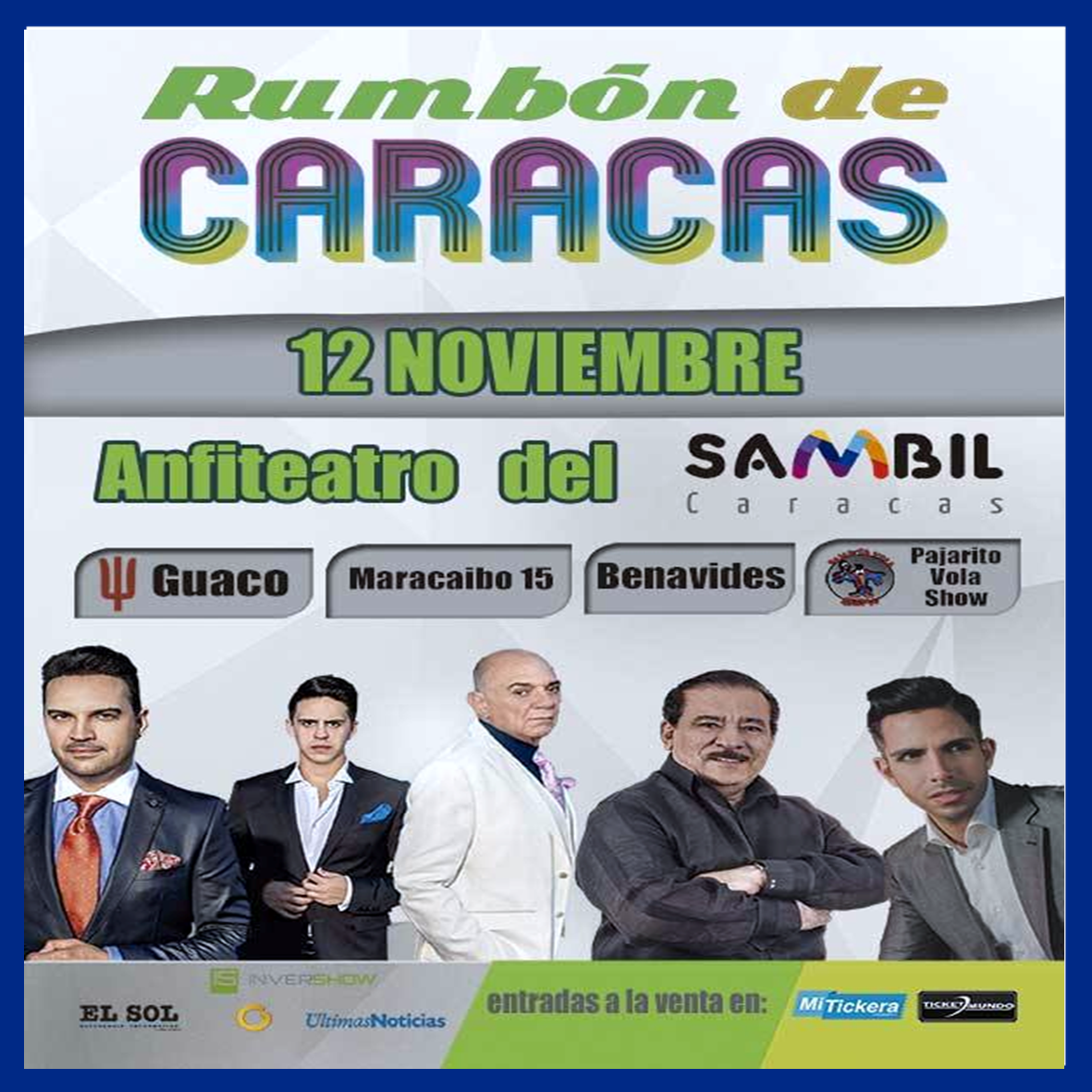 tusambil's tweet photo. En solo horas @tusambil #Caracas le dará inicio al #RumbonDeCaracas @invershow #LoHacePosible Te Esperamos!! https://t.co/eNZQVDY2fX