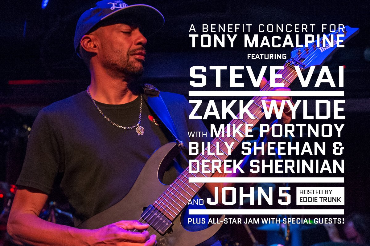 tonymacalpine's tweet photo. Tickets are selling fast for the Benefit Concert for Tony MacAlpine on Dec 12! Get yours now https://t.co/d8AVtyKc5Y https://t.co/oTlucuuZsX
