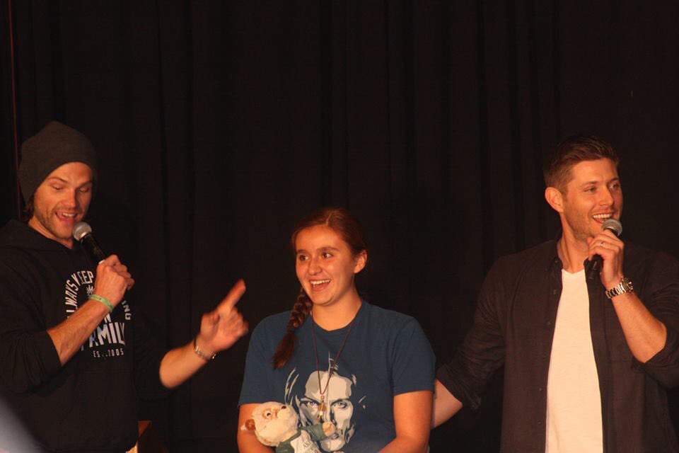 jj1331's tweet photo. .@cyborg_cybermom U're so kind! U & Ur lovely family made an epic experience even more magical! TY!β€οΈ #DenverCon2015 https://t.co/8xMGstxWNN