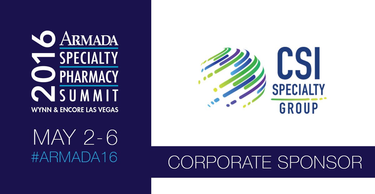 asembiarx's tweet photo. Big thanks to our new in corporate sponsor for the #Armada16: @CSISpecialty #specialtypharmacy https://t.co/RKvIxgRzLl