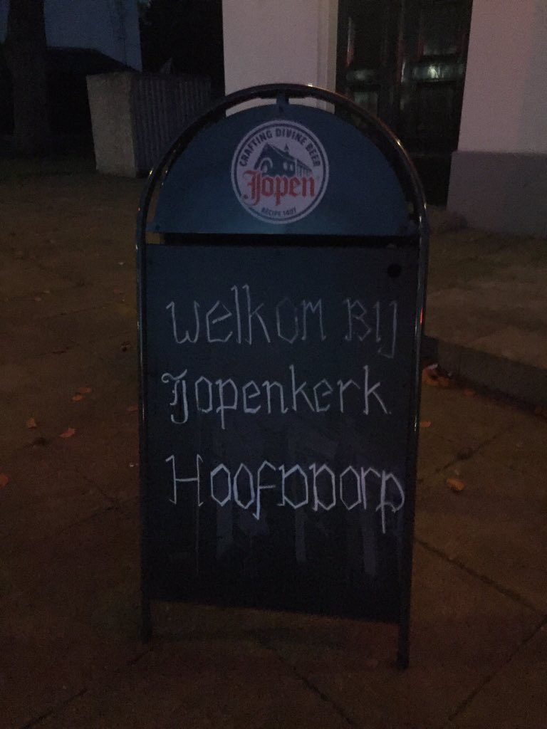 Vandaag het zusje van <a href="/jopenkerk/">Jopenkerk</a> <a href="/haarlem/">haarlem</a> in <a href="/Hoofddorpstad/">Hoofddorp-binnenstad</a> bezocht <a href="/Jopenbier/">Jopenbier</a>