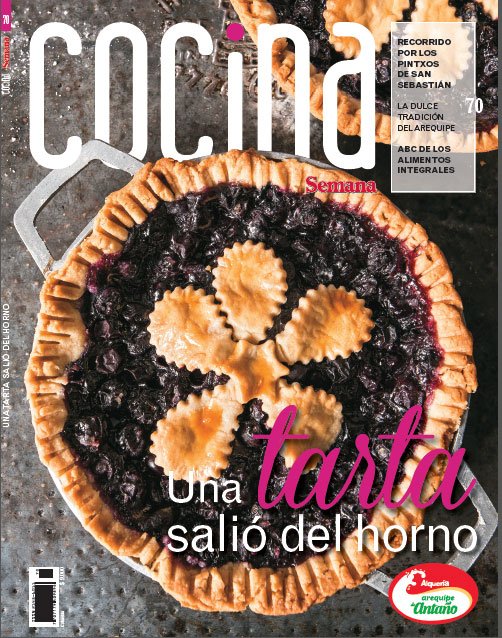 CocinaSemana's tweet photo. En nuestra edición 70 descubra y conozca todos los secretos y tips para hacer los mejores pies y tartas en casa. https://t.co/r6mrZcxXAA