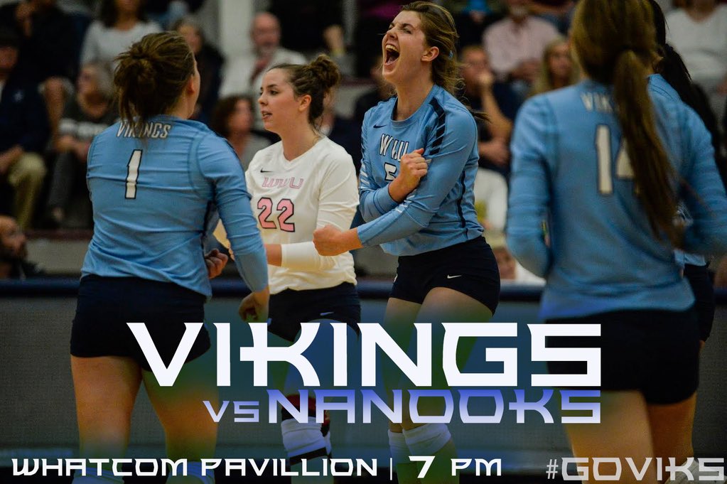 WWUAthletics's tweet photo. VB: Join us tonight.π₯
#BeatUAF
#GoViks https://t.co/y5r9KmPHcS