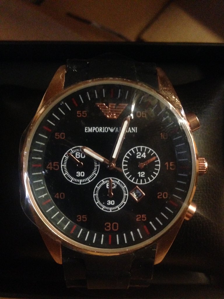 GoDesignerUK's tweet image. Emporio Armani Watches Available in Black and Blue - £40 including delivery - UK Only - Message us to order!