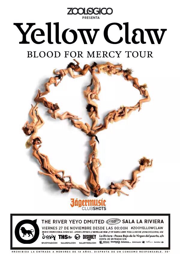 dmnrrpp's tweet photo. @LuisaEs85157807 hola😁: YELLOW CLAW 
1x16 euros y 2x21,
Reservados 150 
Pd: este finde Headhunterz 16€ 616300463 https://t.co/ztKc1F9a7e