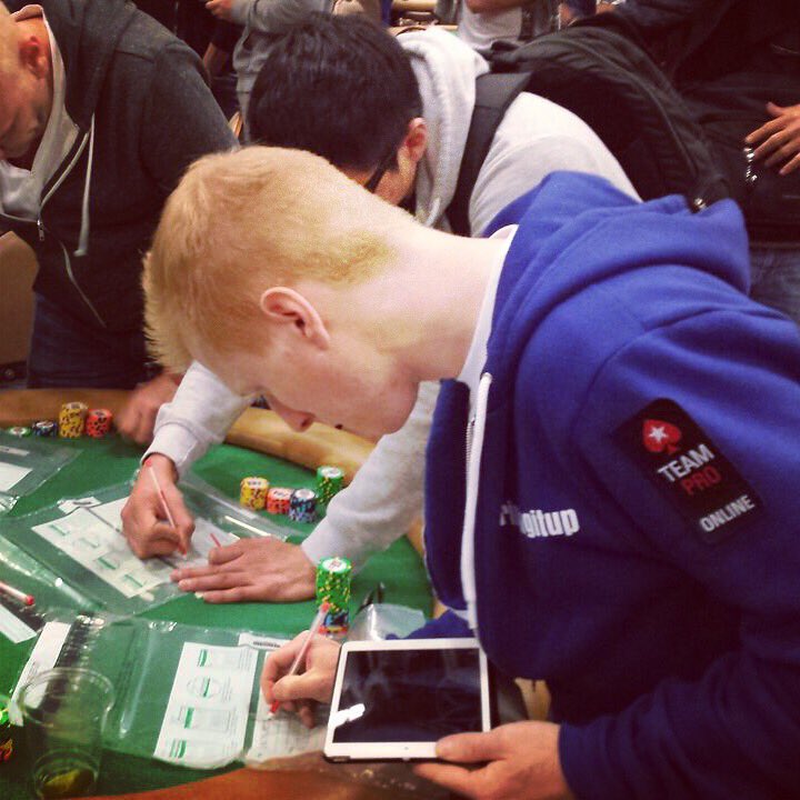 xflixx's tweet image. First time ever bagging up chips in a live tournament this past summer #wsop2015 #mainevent #tbt #throwbackthursday