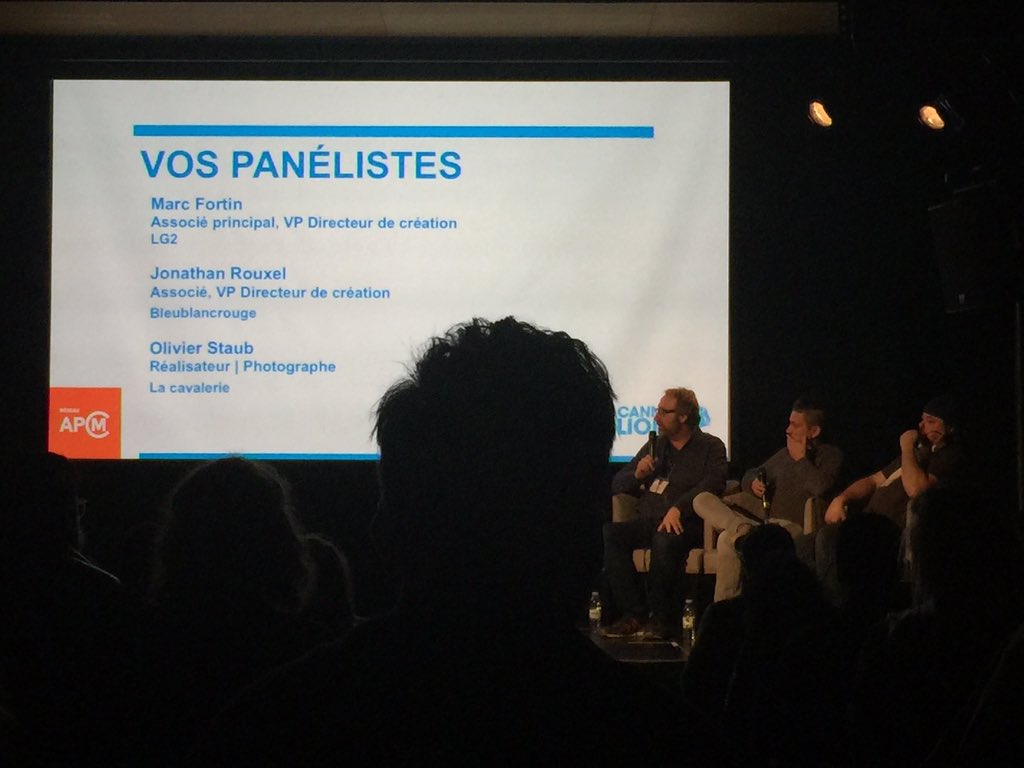 Huactive's tweet photo. Gros pannel pour le #film au #LionsAPCM, #huactive, @talltidjane, @philapeche https://t.co/qWIOAvswRQ