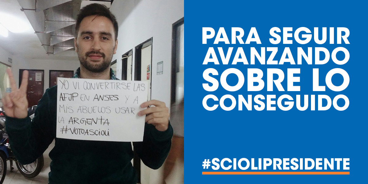 ScioliCtes's tweet photo. Para seguir avanzando @danielscioli #QueGaneScioli #GanaScioli https://t.co/h4TfpiZggc