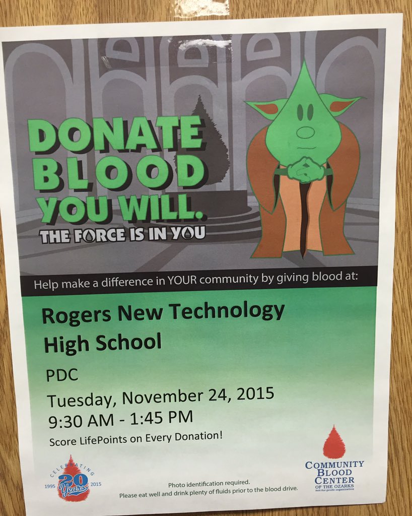 RNTHS_STUCO's tweet photo. ATTENTION ANYONE 16 AND OLDER NEW TECH LEARNERS! THERE ARE ONLY A FEW SPOTS LEFT IN OUR BLOOD DRIVE! https://t.co/gaqNM6QVYe