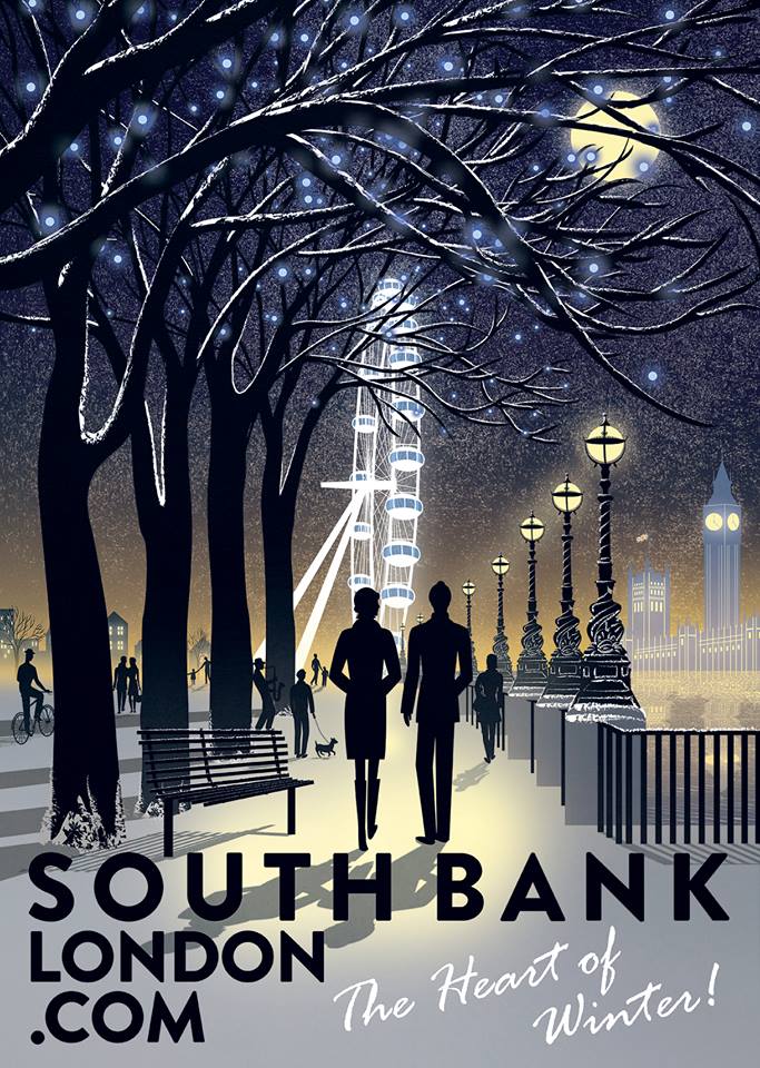 Proud to announce our new seasonal poster for 2015. Let winter begin! southbanklondon.com/winter #heartofwinter