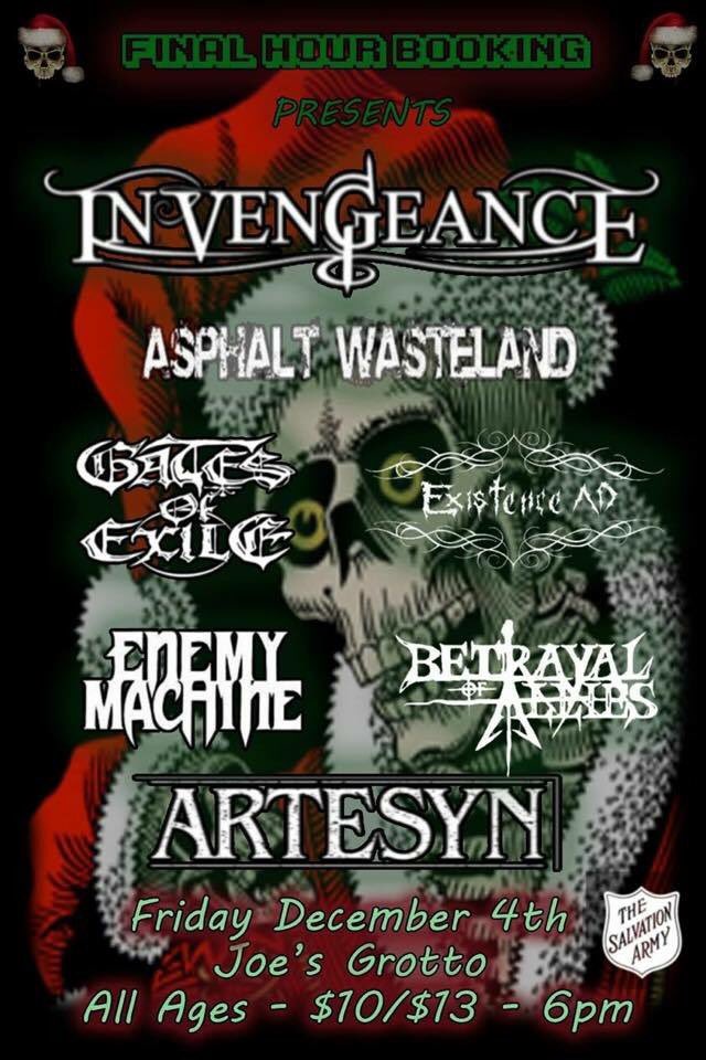 EnemyMachine's tweet photo. Our last show of 2015 so come rock out with some awesome bands for a great cause!!! 🤘🏼🎤🎸 https://t.co/XG1Anzy69s