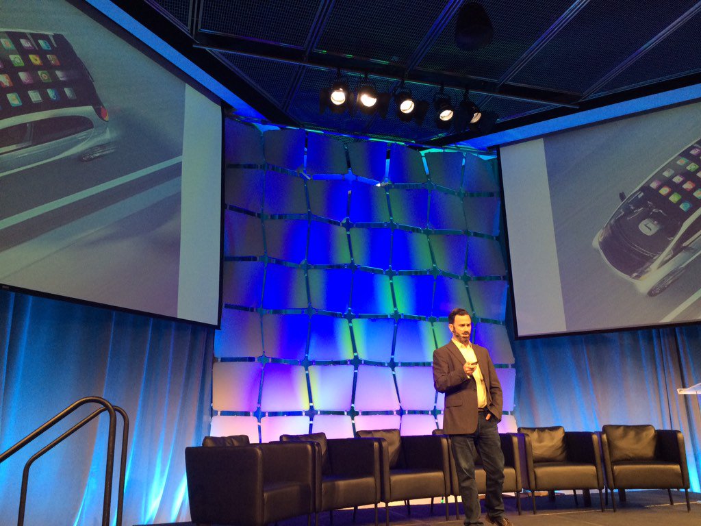 apaartybans's tweet image. &quot;Automated vehicles are just a means to an end&quot; -@gabe_klein #dmo2015 @InnovMobility