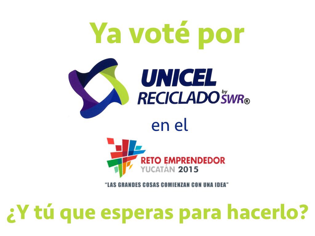 unicelreciclado's tweet photo. Apoya a la 2da máquina de #reciclaje de #unicel en el país, orgullosamente yucateca! #Merida #yucatan #RetoClick https://t.co/aMZcxmVMZn