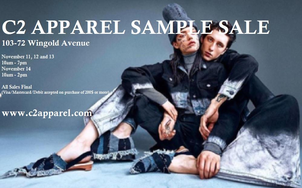 lilmsfrugalTO's tweet image. Back at C2 apparel Lotsa gift finding here! #$10items #samplesaleto #earlyprezzie