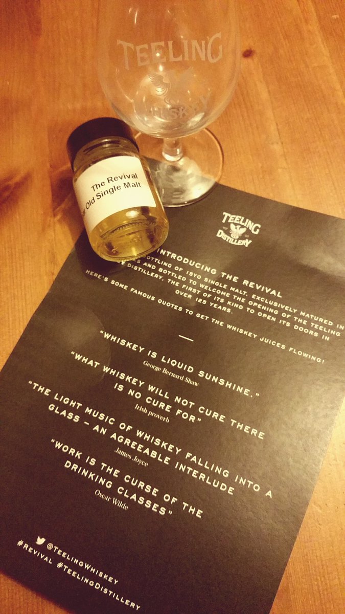 WhiskySpeller's tweet photo. All ready for the #TeelingWhiskey TT on Monday with @TheWhiskyWire @TeelingTT @TeelingWhiskey #fun :-) https://t.co/92rX8LorZu
