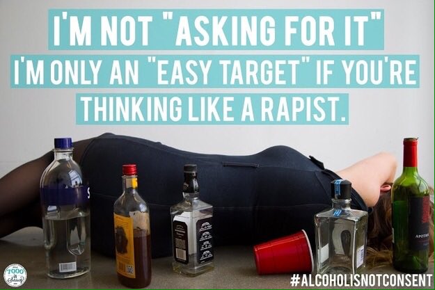 feminizza's tweet photo. You can't consent when you're drunk #alcoholisnotconsent (P2) https://t.co/MqxaLlQq8G