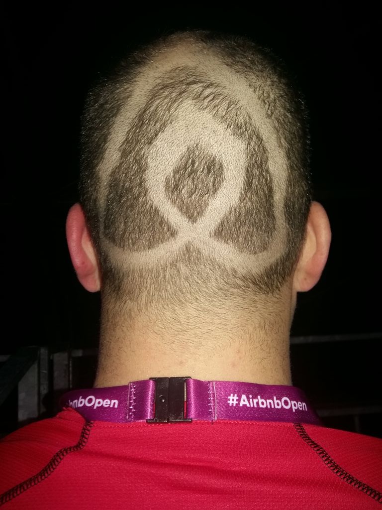 kobe_forever's tweet photo. True brand love by some of the hosts here :) #AirbnbOpen @SMG_London @Airbnb https://t.co/IVEsX0YNlQ