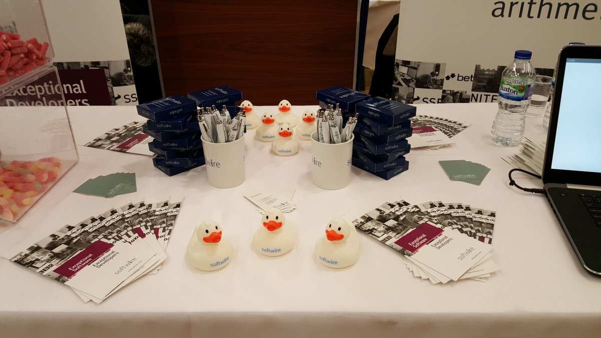 SoftwireUK's tweet photo. We've arrived @imperialcareers #ICTechFair ! Be sure to come and say hello to David and Fede. #techcareers https://t.co/pRa8szdqE2