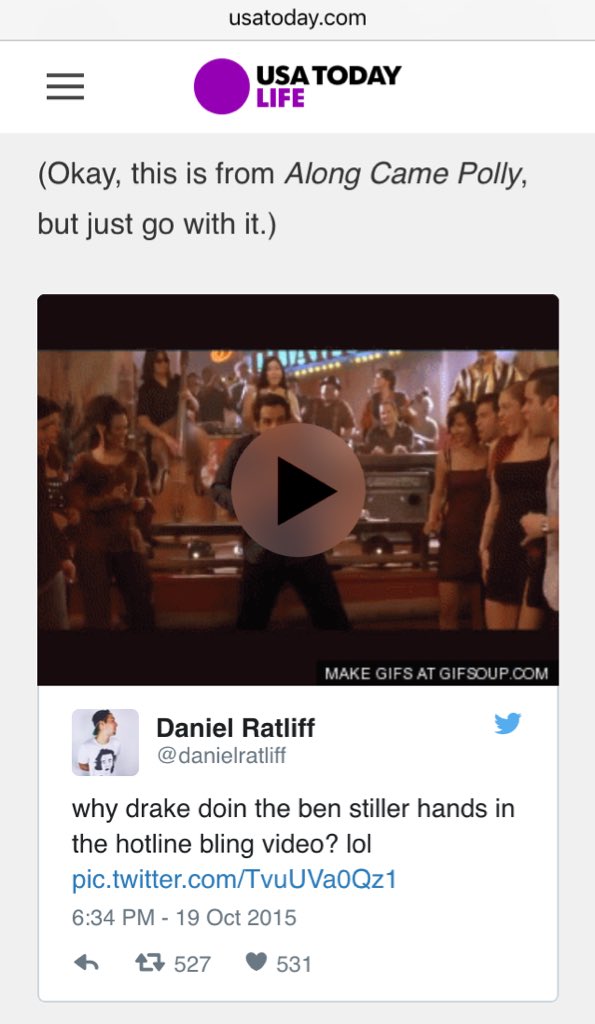 danielratliff's tweet photo. how come nobody told me i was on usatoday? 🙃 https://t.co/vs2rsE2zOe